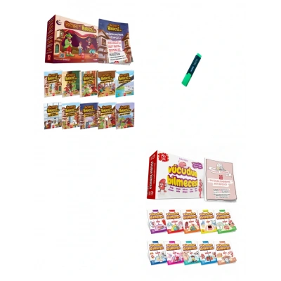 3 ve 4. Sınıflar İçin Hacivat Karagöz ve Vücudun Bilmecesi Hikaye Seti