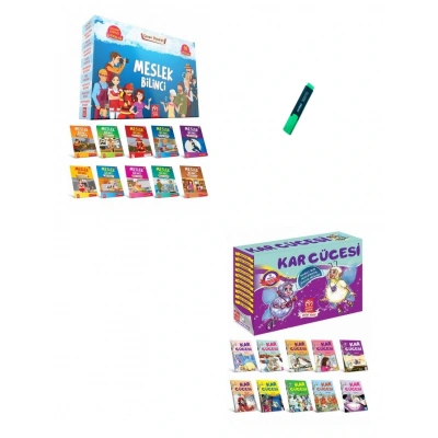 3 ve 4. Sınıflar İçin Meslek Bilinci ve Kar Cücesi Hikaye Seti