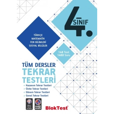 4. Sınıf Tüm Dersler Tekrar Testleri
