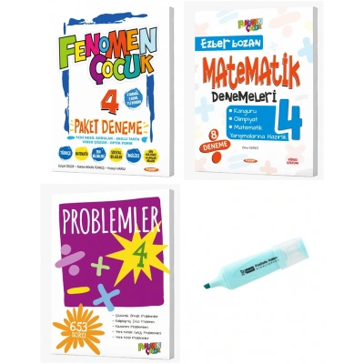 4.Sınıf Paket ve Matematik Deneme +Problemler Soru Bankası