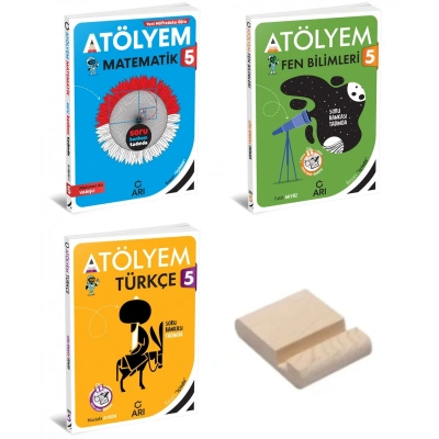 5. Sınıf 2025 Matematik Fen Bilimleri Türkçe Atölyem Serisi