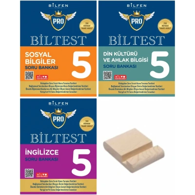 5. Sınıf Biltest 2025 Sosyal Bilgiler Din Kültürü İngilizce Soru Bankası
