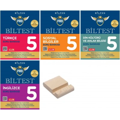 5. Sınıf Biltest 2025 Türkçe Sosyal Din İngilizce Soru Bankası