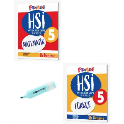 5. Sınıf HSİ Matematik Ve Türkçe 36 Deneme