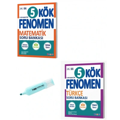 5. Sınıf KÖK Serisi Matematik Ve Türkçe Soru Bankası