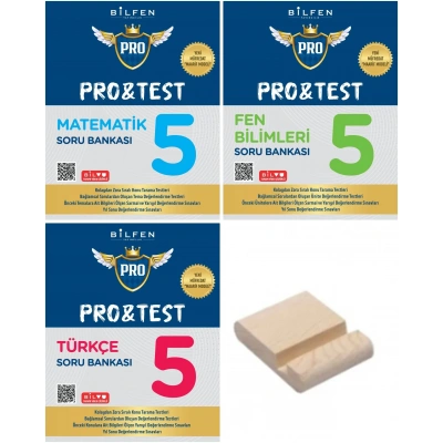 5. Sınıf ProTest 2025 Matematik Fen Bilimleri Türkçe Soru Bankası