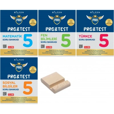 5. Sınıf ProTest 2025 Matematik Fen Bilimleri Türkçe Sosyal Soru Bankası