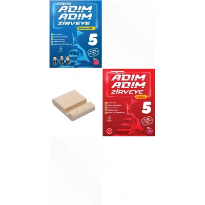 5.Sınıf Adım Adım 2025 Matematik Türkçe Konu Özetli Soru Bankası