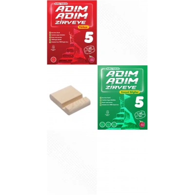 5.Sınıf Adım Adım 2025 Türkçe Sosyal Bilgiler Konu Özetli Soru Bankası