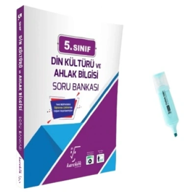5.Sınıf Din Kültürü Ve Ahlak Bilgisi Soru Bankası (Yeni Müfredat)