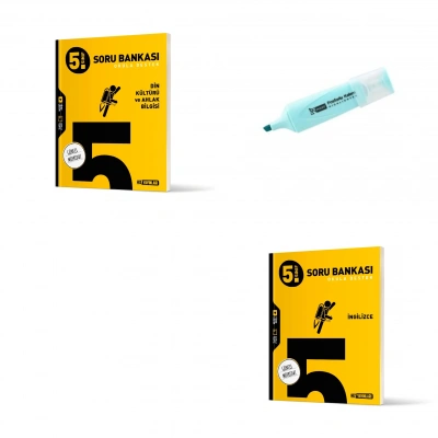5.Sınıf Din Kültürü Ve İngilizce Soru Bankası (Yeni Müfredat)