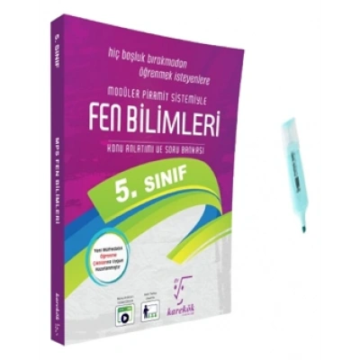 5.Sınıf Fen Bilimleri MPS Konu Anlatımlı Soru Bankası (Yeni Müfredat)
