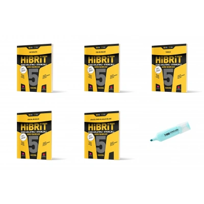 5.Sınıf HİBRİT Mat Fen Türkçe Sosyal Din Konu Anlatımlı Etkinlikli SB (Yeni Müfredat)