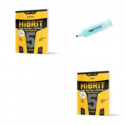 5.Sınıf HİBRİT Matematik Ve Türkçe Konu Anlatımlı Etkinlikli SB (Yeni Müfredat)