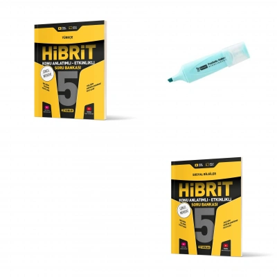 5.Sınıf HİBRİT Türkçe Ve Sosyal Konu Anlatımlı Etkinlikli SB (Yeni Müfredat)