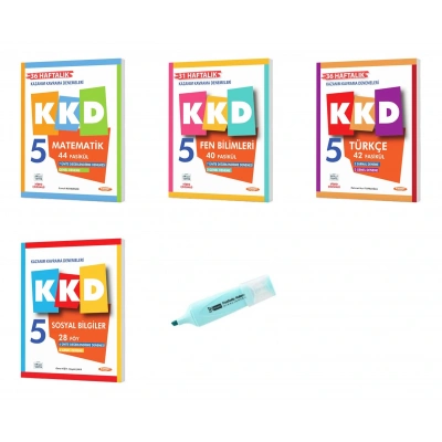 5.Sınıf KKD Matematik Fen Bilimleri Türkçe Ve Sosyal Bilgiler