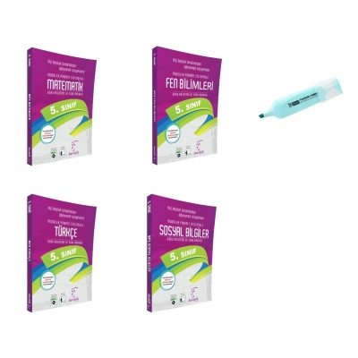 5.Sınıf Mat Fen Türkçe Sosyal Konu Anlatımlı Soru Bankası MPS (Yeni Müfredat)