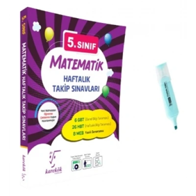5.Sınıf Matematik Haftalık Takip Sınavları (Yeni Müfredat)