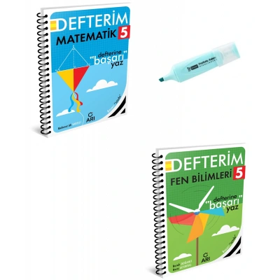 5.Sınıf Matematik Ve Fen Bilimleri Akıllı Defterim (Yeni Müfredat)