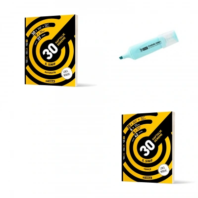 5.Sınıf Matematik Ve Türkçe 30 Haftalık Deneme (Yeni Müfredat)