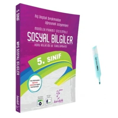 5.Sınıf Sosyal Bilgiler MPS Konu Anlatımlı Soru Bankası (Yeni Müfredat)