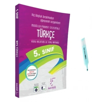 5.Sınıf Türkçe MPS Konu Anlatımlı Soru Bankası (Yeni Müfredat)