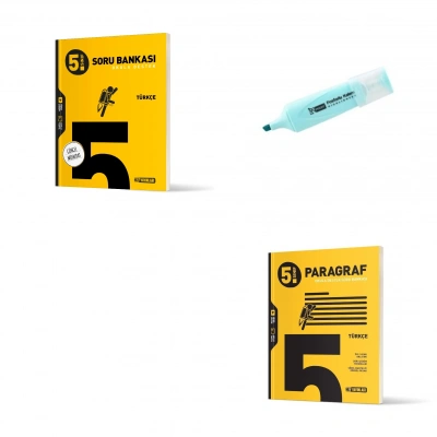 5.Sınıf Türkçe Ve Paragraf Soru Bankası (Yeni Müfredat)