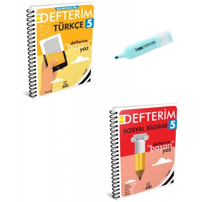 5.Sınıf Türkçe Ve Sosyal Bilgiler Akıllı Defterim (Yeni Müfredat)