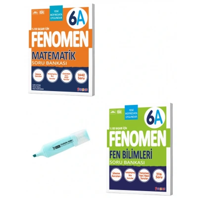 6. Sınıf A Serisi Matematik Ve Fen Bilimleri Soru Bankası