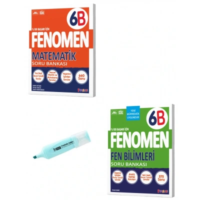 6. Sınıf B Serisi Matematik Ve Fen Bilimleri Soru Bankası