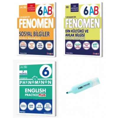 6. Sınıf Sosyal Bilgiler Din Kültürü Ve İngilizce Soru Bankası