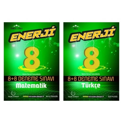 LGS 8.SINIF ENERJİ MATEMATİK TÜRKÇE  8+8 DENEME