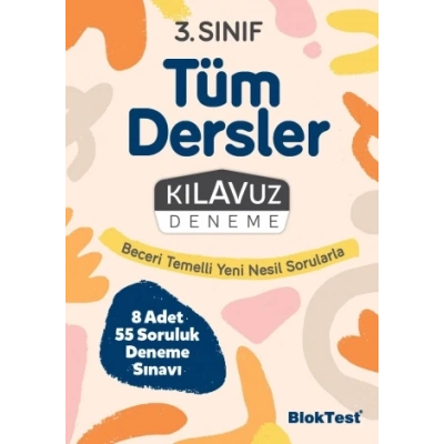 3. Sınıf Tüm Dersler Kılavuz Deneme