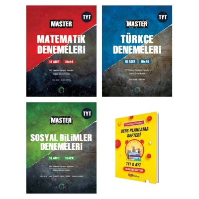 TYT Master Matematik Türkçe ve Sosyal Bilimler Eşit Ağırlık Sözel Deneme Seti