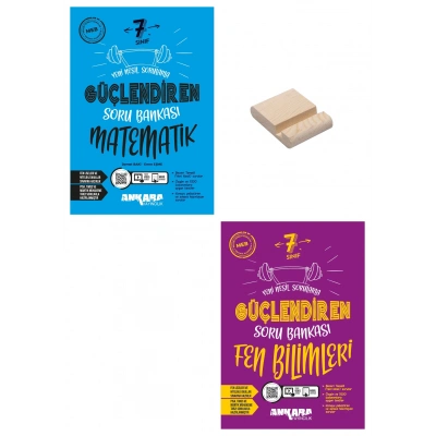 7. Sınıf Matematik ve Fen Bilimleri Güçlendiren Soru Bankası