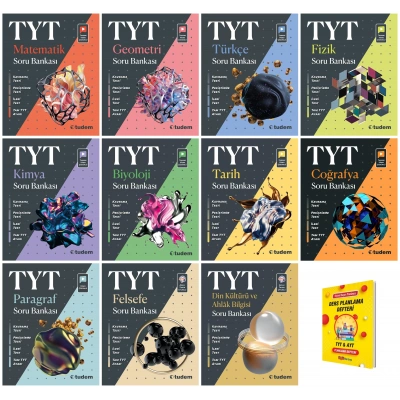 TYT Tüm Dersler Soru Bankaları 11li Set
