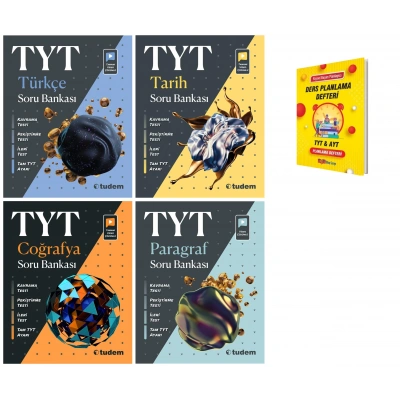 TYT Türkçe Tarih Coğrafya ve Paragraf 4lü Sözel Soru Bankaları