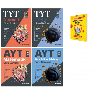 TYT - AYT Matematik Türkçe ve Edebiyat Soru Bankaları