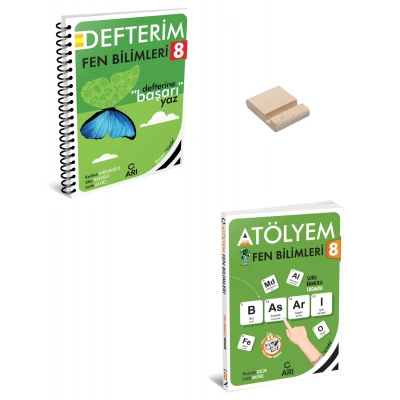 LGS 8. Sınıf Fen Bilimleri Defterim ve Atölyem Set