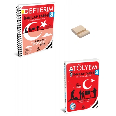 LGS 8. Sınıf T.C İnkılap Tarihi Defterim ve Atölyem Set