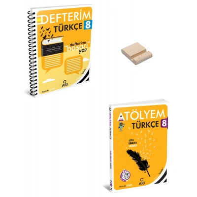 LGS 8. Sınıf Türkçe Defterim ve Atölyem Set