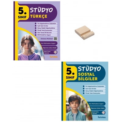 5. Sınıf 2025 Turuncu Stüdyo Türkçe ve Sosyal Bilgiler Soru Bankası