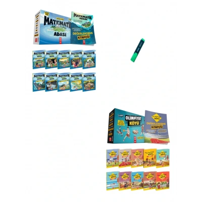 3 ve 4. Sınıflar Matematik Adası ve Olimpiyat Köyü Hikaye Seti
