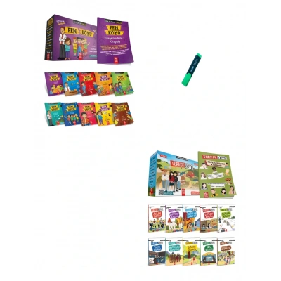 3 ve 4. Sınıflar Fen Köyü ve Türkçe Köyü Hikaye Seti