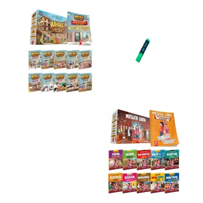 3 ve 4. Sınıflar Mahalle Öyküleri ve Meslek Sırrı Hikaye Seti