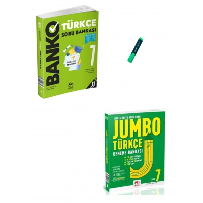 7. Sınıf Türkçe Banko Soru Bankası ve Jumbo Deneme