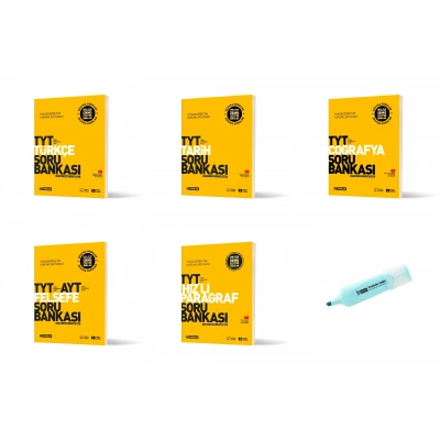 TYT Türkçe Tarih Coğrafya Felsefe Ve Paragraf Soru Bankası