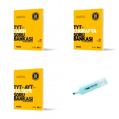 TYT Tarih Coğrafya Ve Felsefe Soru Bankası