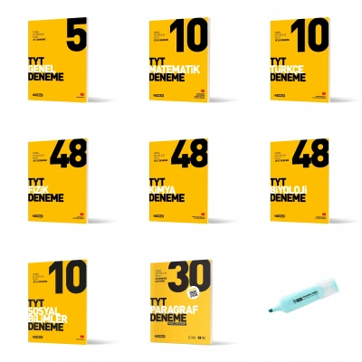 TYT Tüm Dersler Deneme Seti (8 Kitap)