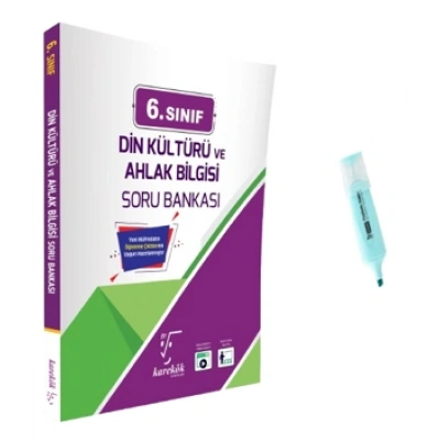 6.Sınıf Din Kültürü Ve Ahlak Bilgisi Soru Bankası (Yeni Müfredat)